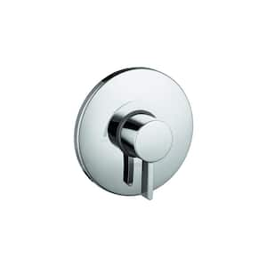 S Pressure Balance 1-Handle Valve Trim Kit in Chrome (Valve Not Included)