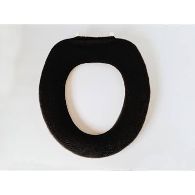 Black SoftnComfy Toilet Seat Cover
