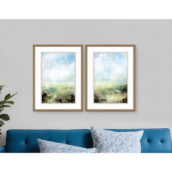 2-Piece Framed Graphic Print Landscape and Nature 23.00 in. x 17.00 in.