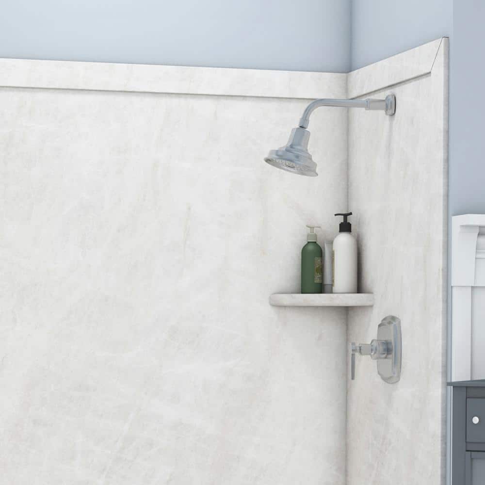 Elite Dune Composite 60" x 32" x 60" Alcove Bathtub Surround Kit
