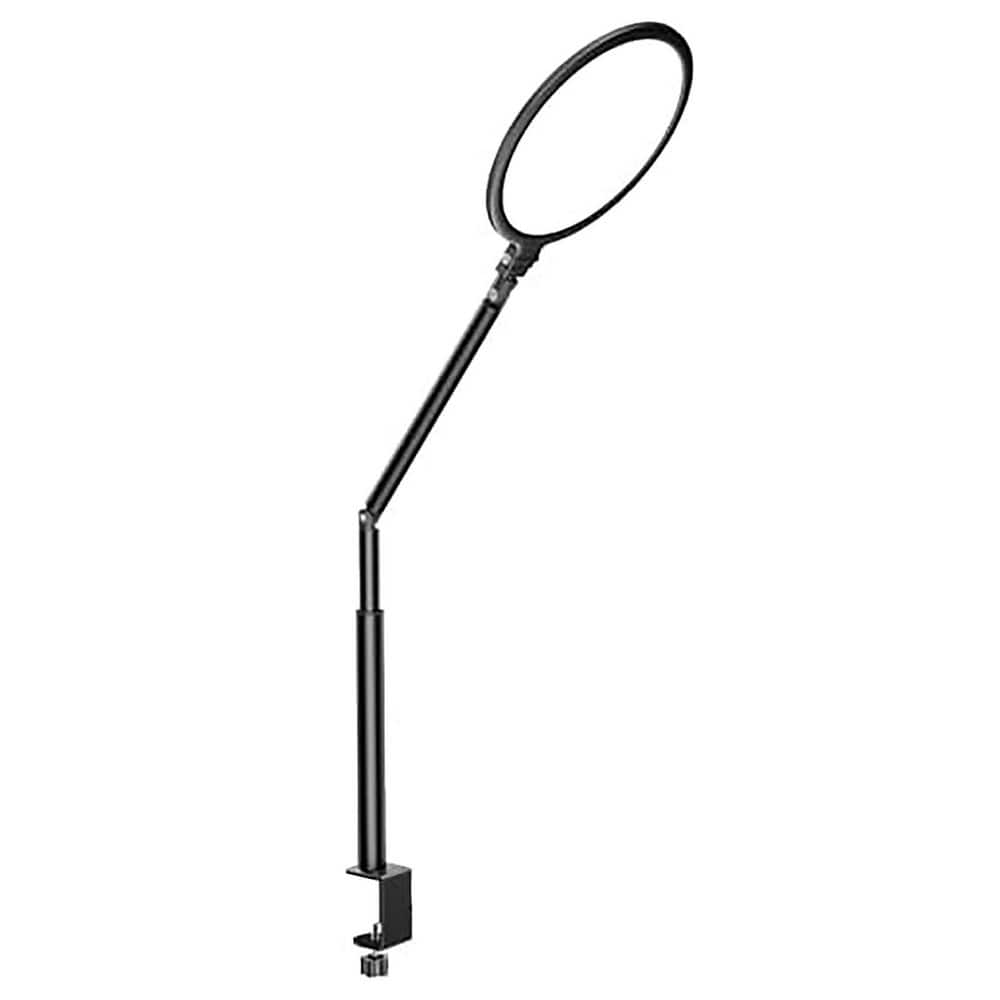 10.2 in. White Ring Light with 360° Rotation Adjustable Arm Telescopic Stand and C-Clamp for Desk Zoom Meetings price history on PriceWatchPro