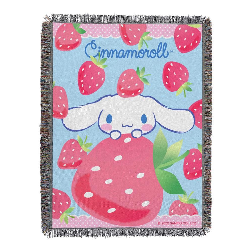 Northwest Cinnamoroll Silk Touch Throw Blanket, 50 x 60, Sweet as  Strawberries