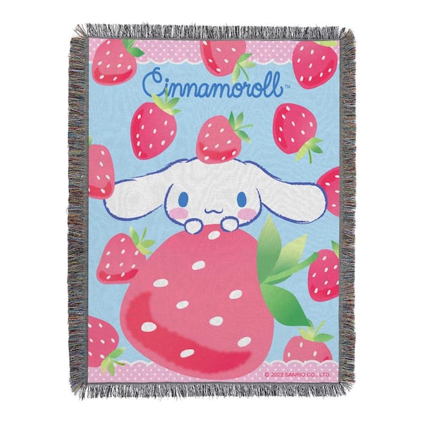  Northwest Cinnamoroll Silk Touch Throw Blanket, 50 x 60,  Sweet as Strawberries : Home & Kitchen