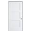 MMI Door Shaker Flat Panel 34 in. x 80 in. Right Hand Solid Core Primed ...