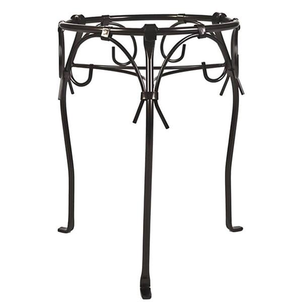 CobraCo Kingston 15 in. Bronze Scroll-Style Plant Stand