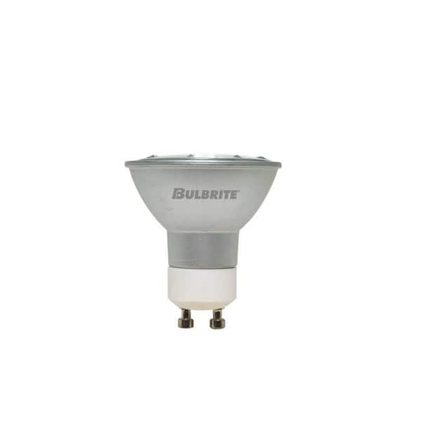 Bulbrite 35-Watt Soft White Light MR16 with Twist and Lock Bi-Pin Base GU10 Dimmable Clear Halogen Light Bulb (6-Pack)