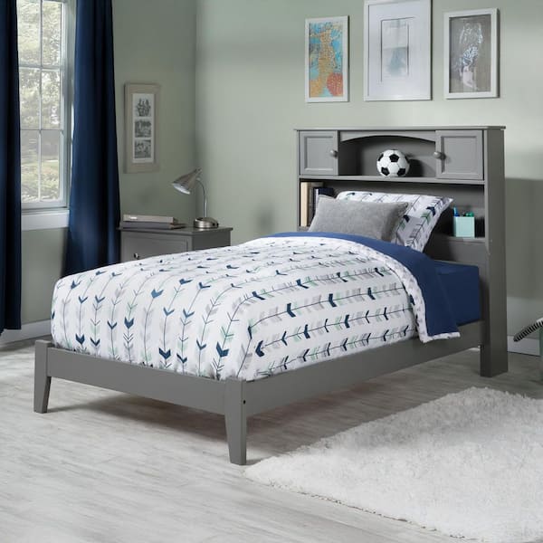 AFI Newport Twin Traditional Bed in Grey