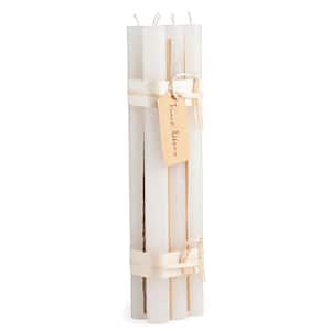 12 in. Melon White Timber Taper - Set of 6