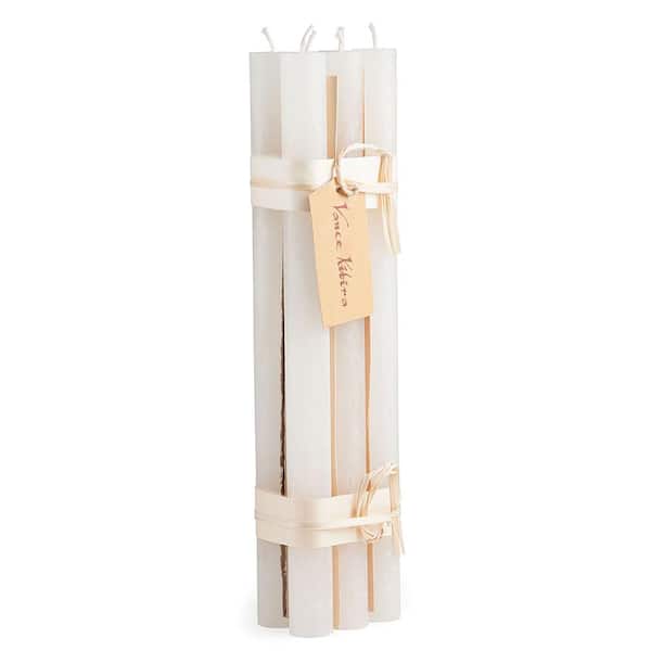 Vance Kitira 12 in. Melon White Timber Taper - Set of 6