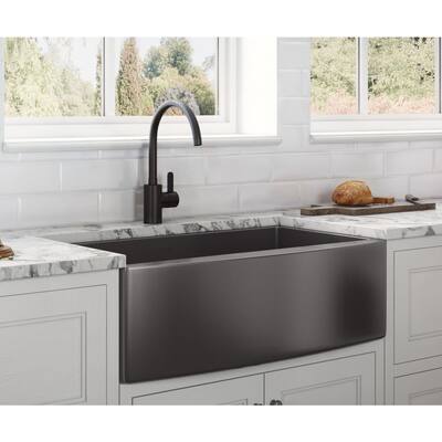 Stainless Steel - Single Bowl - Farmhouse Kitchen Sinks - Kitchen Sinks ...