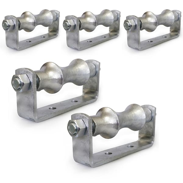 PLUMBFLEX 8 in. Galvanized Steel Hot Dipped Pipe Roller Chair (5-Pack)