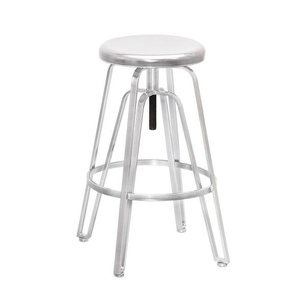 single metal bar stool