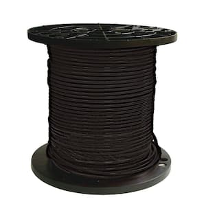 1000 ft. 8 Black Stranded CU SIMpull THHN Wire