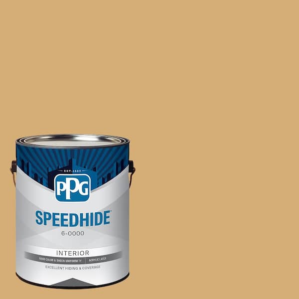 SPEEDHIDE 1 gal. PPG1090-4 Drops Of Honey Ultra Flat Interior Paint