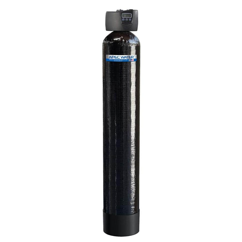 APEC Water WTS-MAX-15-FG Whole Home Water Filter, Removes Chlorine, Chloramine Plus More, up to 1,000K Gal, Black