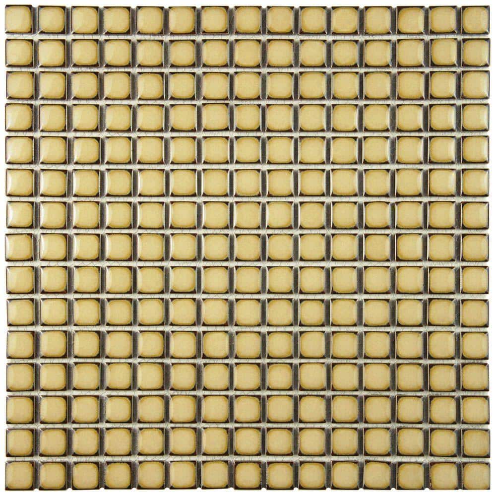 Hudson Edge Caffe 6 in. x 6 in. Porcelain Mosaic Take Home Tile Sample price history on PriceWatchPro