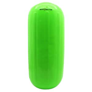 BoatTector HTM Inflatable Fender - 8.5" x 20", Neon Green