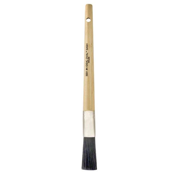 Wooster 0.8 in. Ideal Oval Sash Nylon Brush