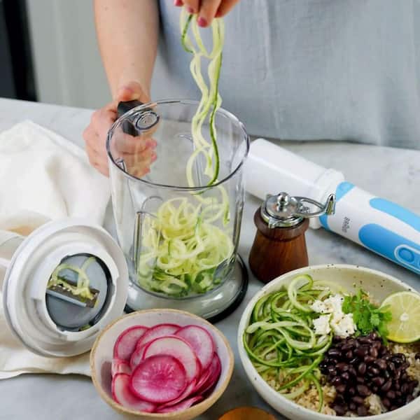 Braun Easy Prep 4-Cup Black Food Chopper with QuadBlade Technology