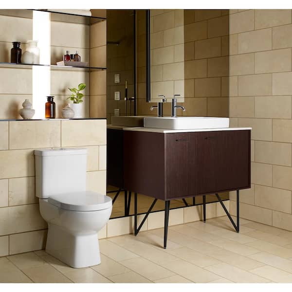KOHLER Vox 23 in. Rectangle Vitreous China Vessel Sink in White with Overflow Drain