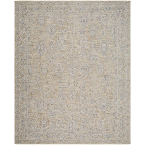 Livabliss Avant Garde Gray Traditional 8 ft. x 10 ft. Indoor Area Rug