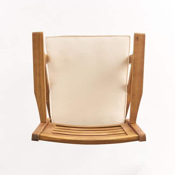 家具 2306 Brown Acacia Wood Outdoor Bar Stool Outdoor Barstools for