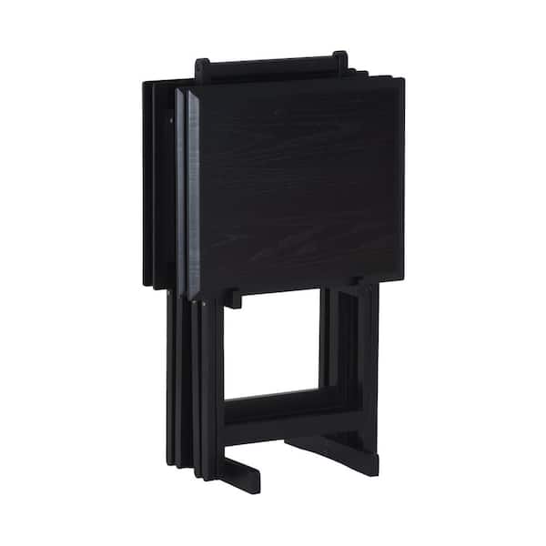 Linon Home Decor Winnie Black Table Set