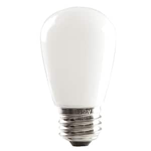 11-Watt Equivalent 1.4-Watt S14 Dimmable LED Sign Light Bulb White IP65 Wet Location (25-Pack) 80521
