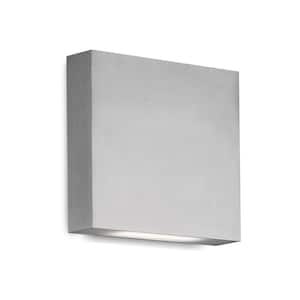 Mica 6 in. 1 Light 15-Watt Brushed Nickel Integrated LED Wall Sconce
