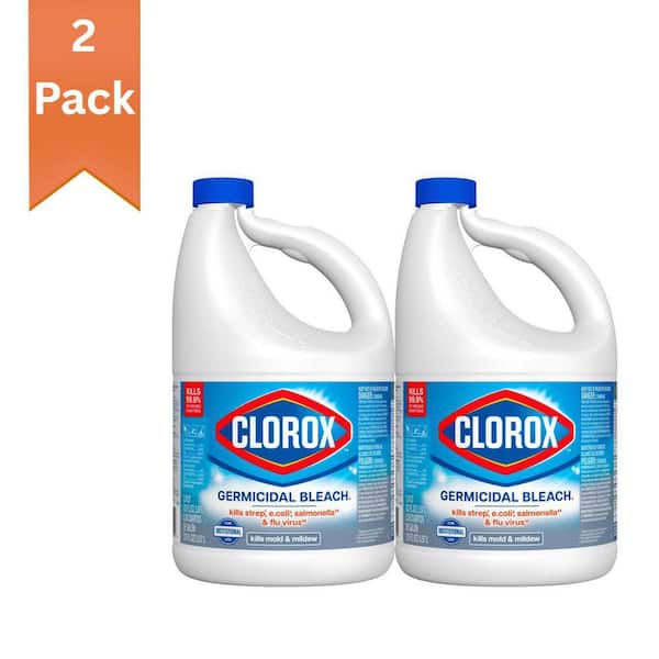 Clorox 121 oz. Concentrated Germicidal Disinfecting Bleach Cleaner (2-Pack)