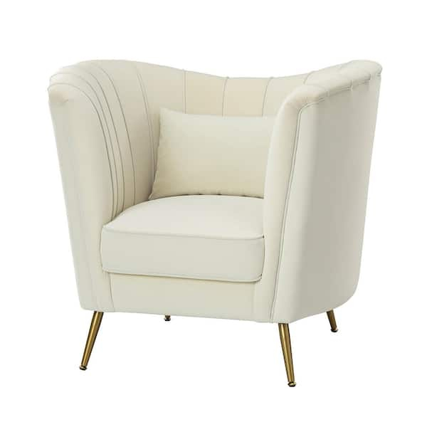 ivory accent chairs