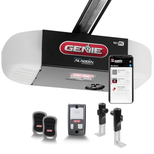 Genie Silentmax Connect 3 4 Hpc Ultra, Home Depot Garage Door Opener Installation Cost