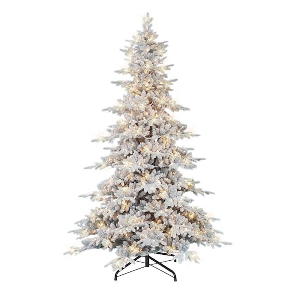 General Foam 9 ft. Pre-Lit Carolina Fir Artificial Christmas Tree with  Clear Lights HD-21690C9 - The Home Depot