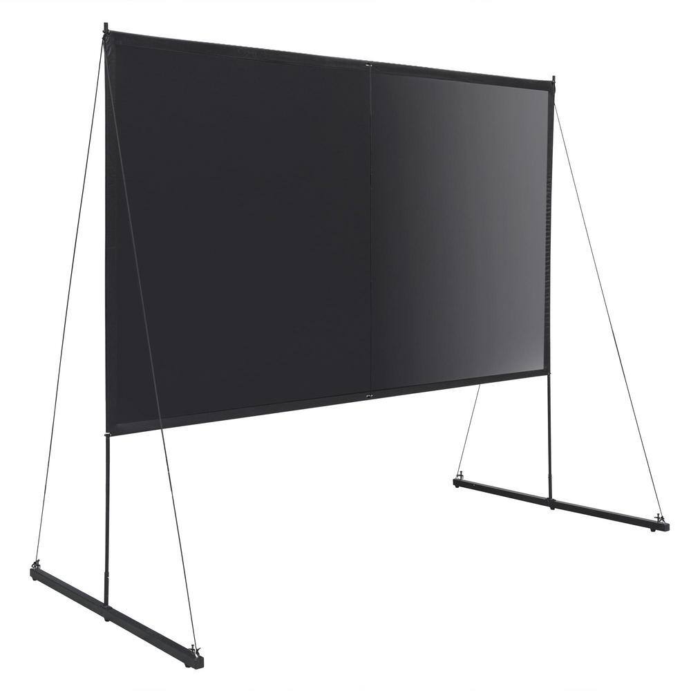 Etokfoks 150 in. Diagonal Portable Detachable Projector Screen with Stand MLSA11LT710 The Home