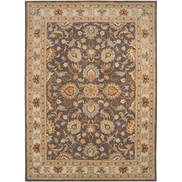 Livabliss John Taupe 10 ft. x 14 ft. Area Rug