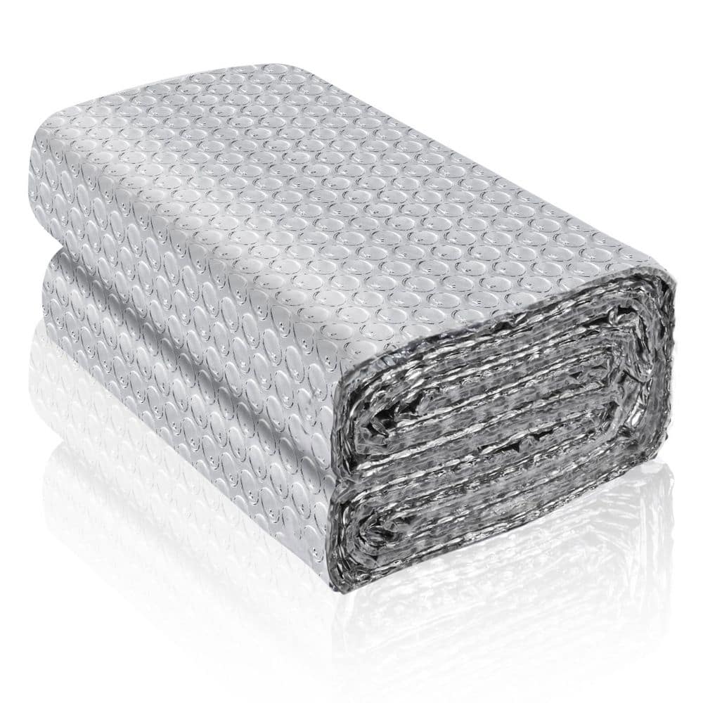 47 in. x 10 ft. Reflective Foil Insulation Aluminum Foil Bubble Shield Radiant Barrier Roll for RV Windows (1-Piece) price history on PriceWatchPro