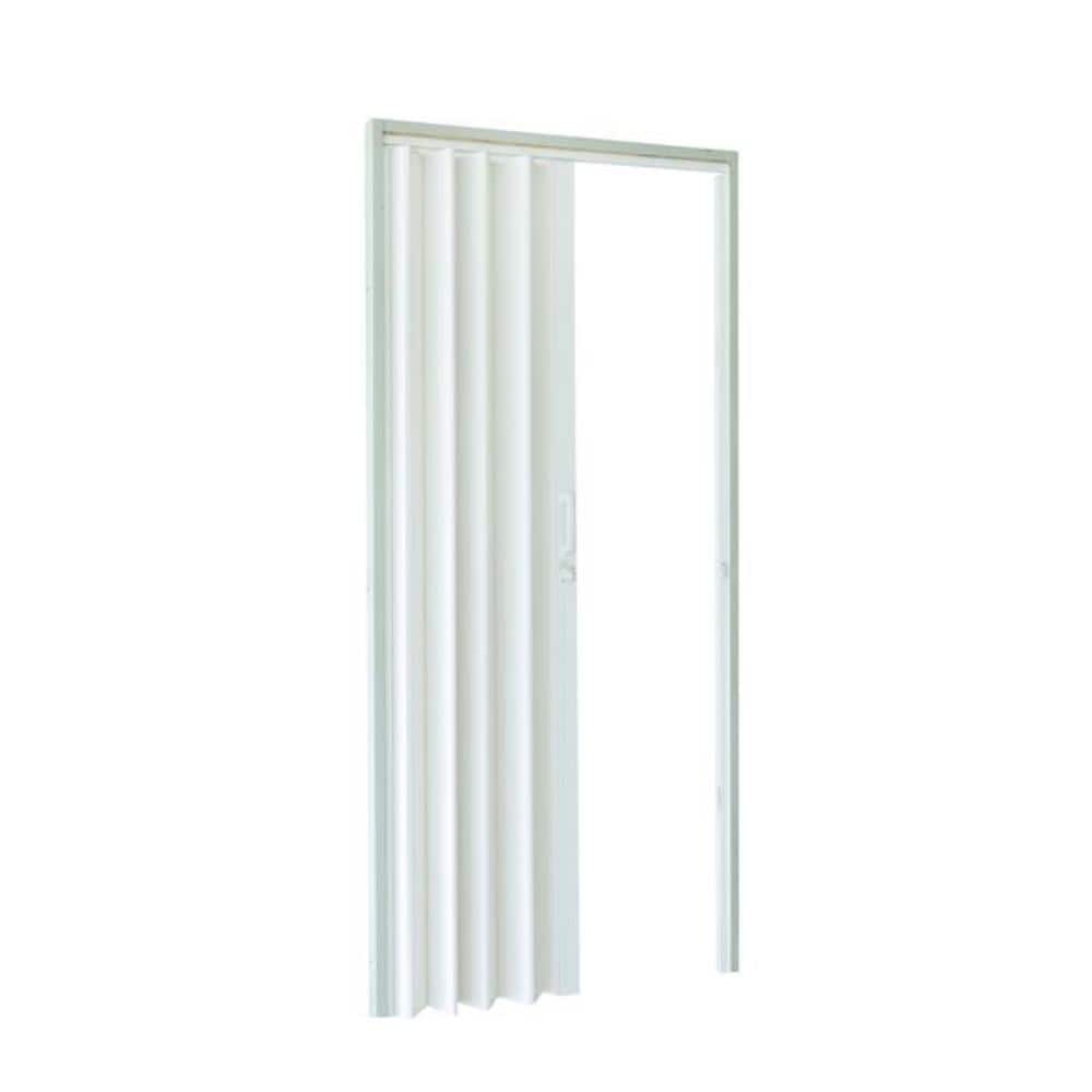 Everbilt Accordion Door Saturn White 42 x 80 SAT-42X80W - The Home