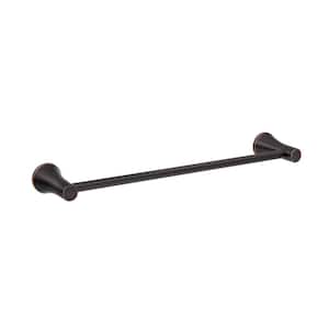 C Series 18 in. Wall Mounted Towel Bar in Legacy Bronze