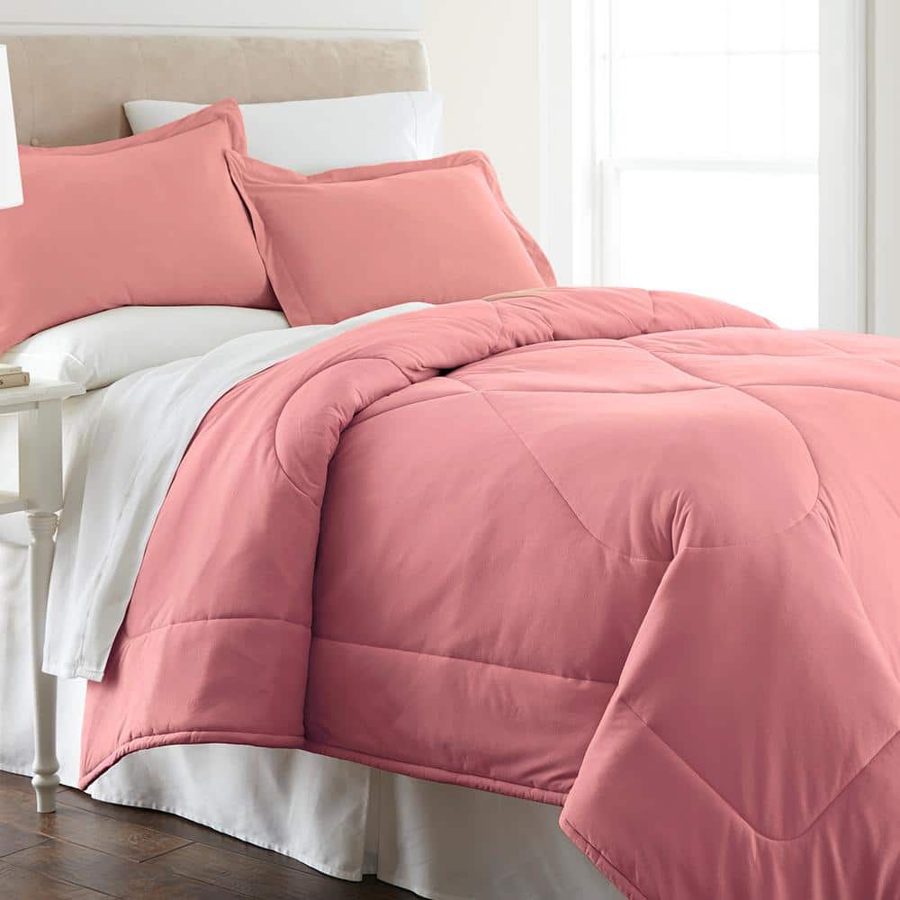 Micro Flannel Frosted Rose 2-Piece Frosted Rose Twin Comforter Set ...