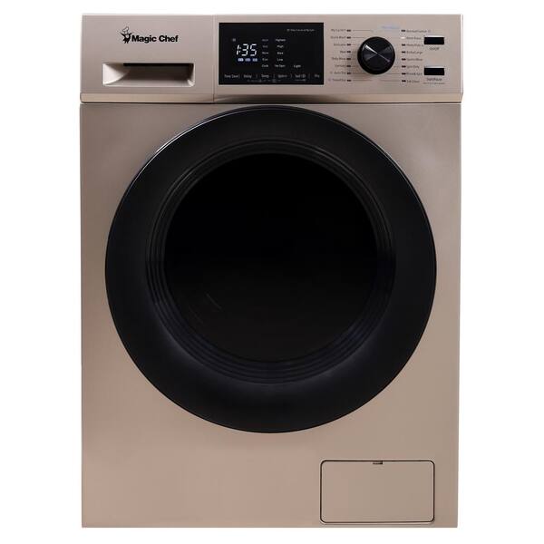 Magic Chef 2.7 cu. ft. 120-Volt Gold All in One Ventless Electric Washer Dryer Combo