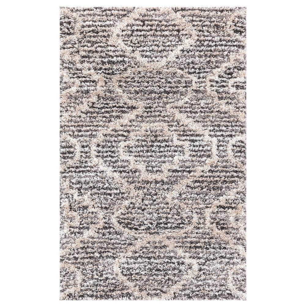 Concord Global Trading Serenity Gray 3 ft. x 4 ft. Traditional Area Rug ...