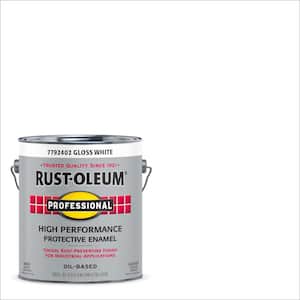 1 gal. High Performance Protective Enamel Gloss White Oil-Based Interior/Exterior Paint