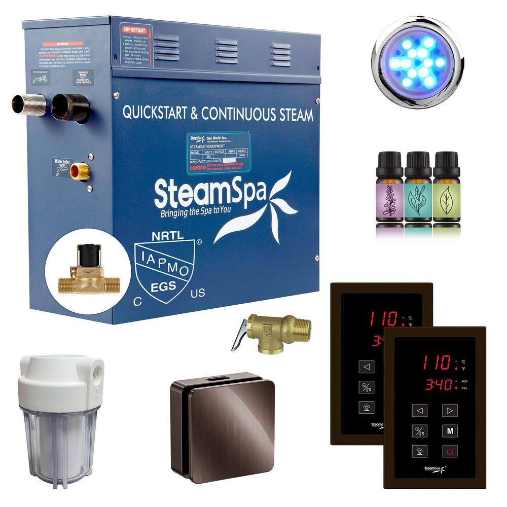 Royal Series 6000-Watt Steam Generator with Continuous Steam, Dual Easy Touch Control Pads, Filter in Bronze price history on PriceWatchPro