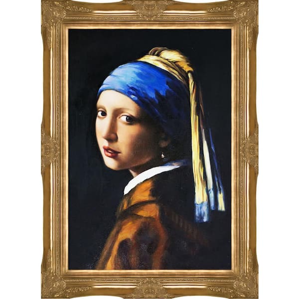 LA PASTICHE Girl with a Pearl Earring, 1665 by Johannes Vermeer ...