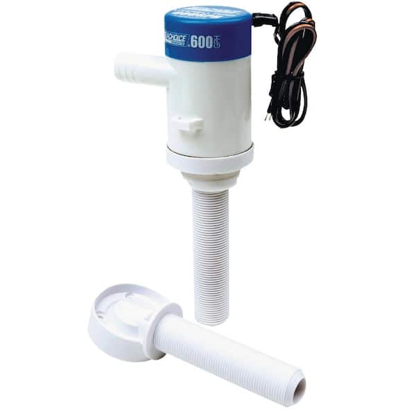 Seachoice 12-Volt 600 GPH Livewell/Baitwell Pump with 3/4 in. Outlet