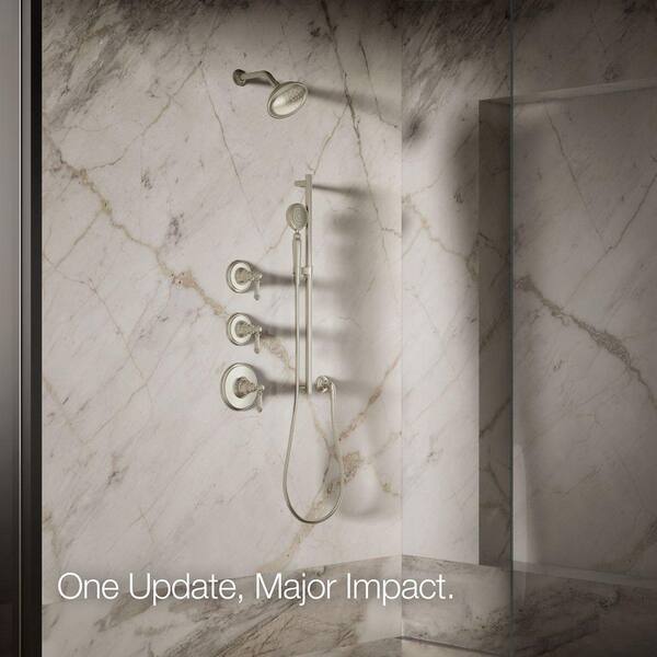 KOHLER Artifacts 1-Spray 6 in. Single Wall Mount Fixed Shower Head