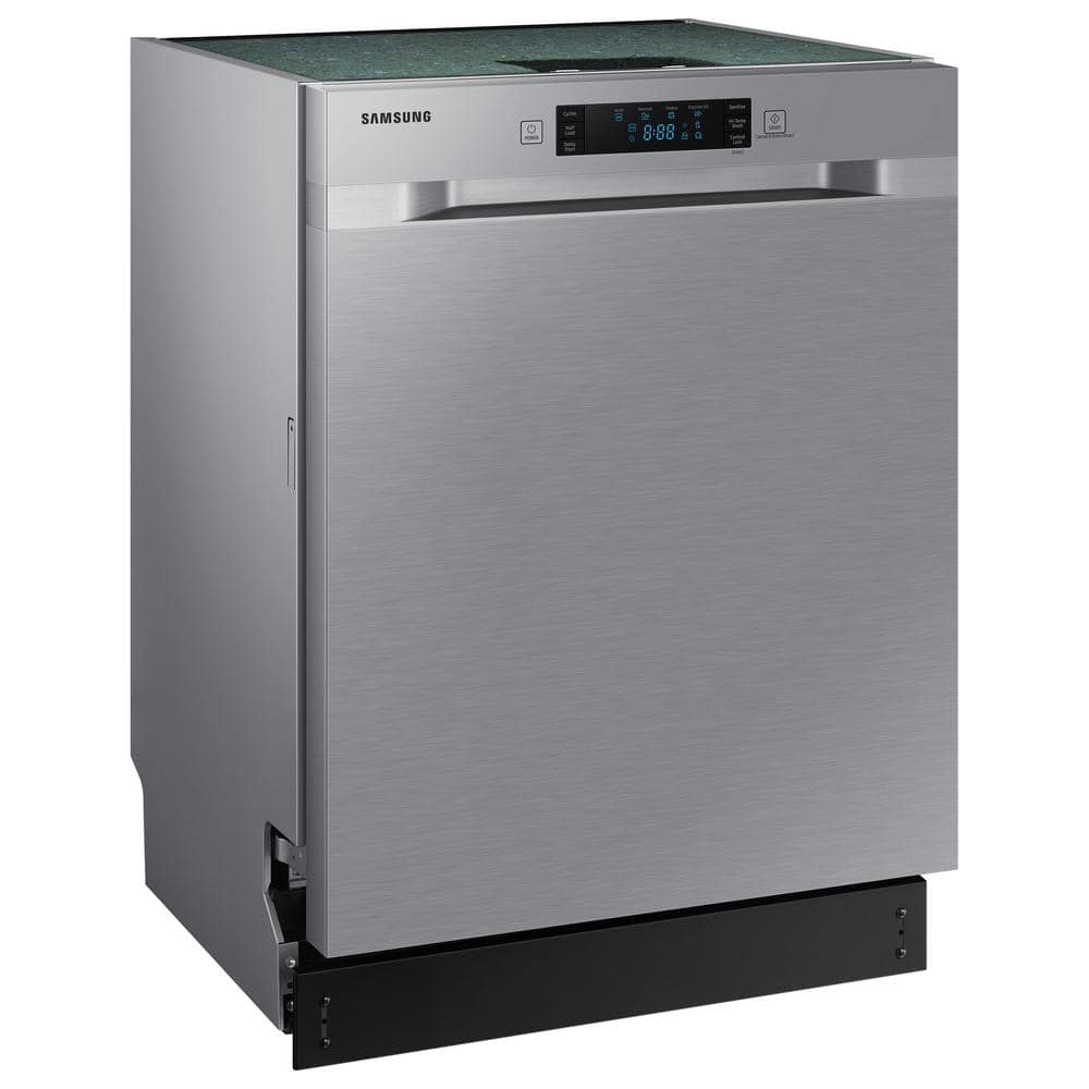 24" Stainless Steel Built-In Dishwasher with Front Control