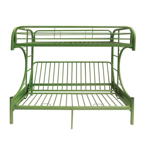 Acme Furniture Eclipse Green Twin Over, Eclipse Twin Over Futon Metal Bunk Bed Instructions