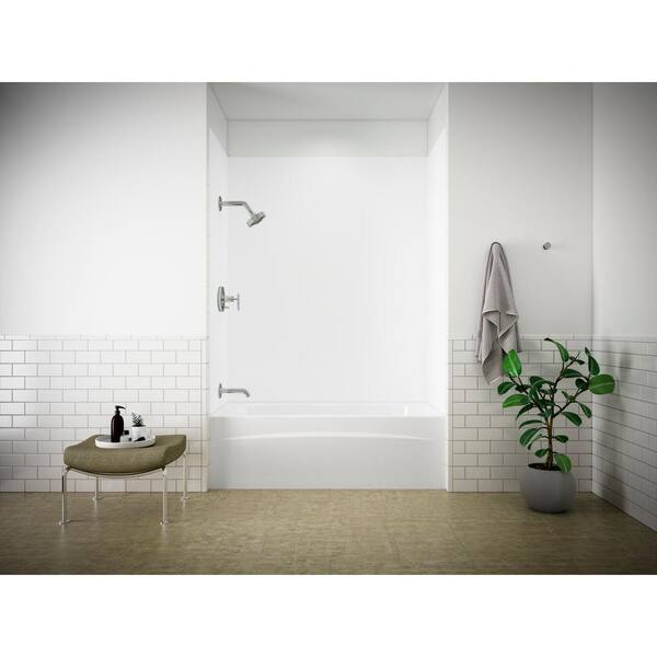 Shower Stall With Left Hand Drain Tub, Kohler Submerse Acrylic Bathtub Reviews