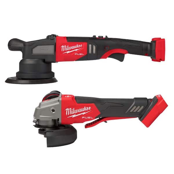 M18 FUEL18V Lith-Ion Brushless Cordless 21MM DA Polisher w/ Variable Speed & Paddle Switch